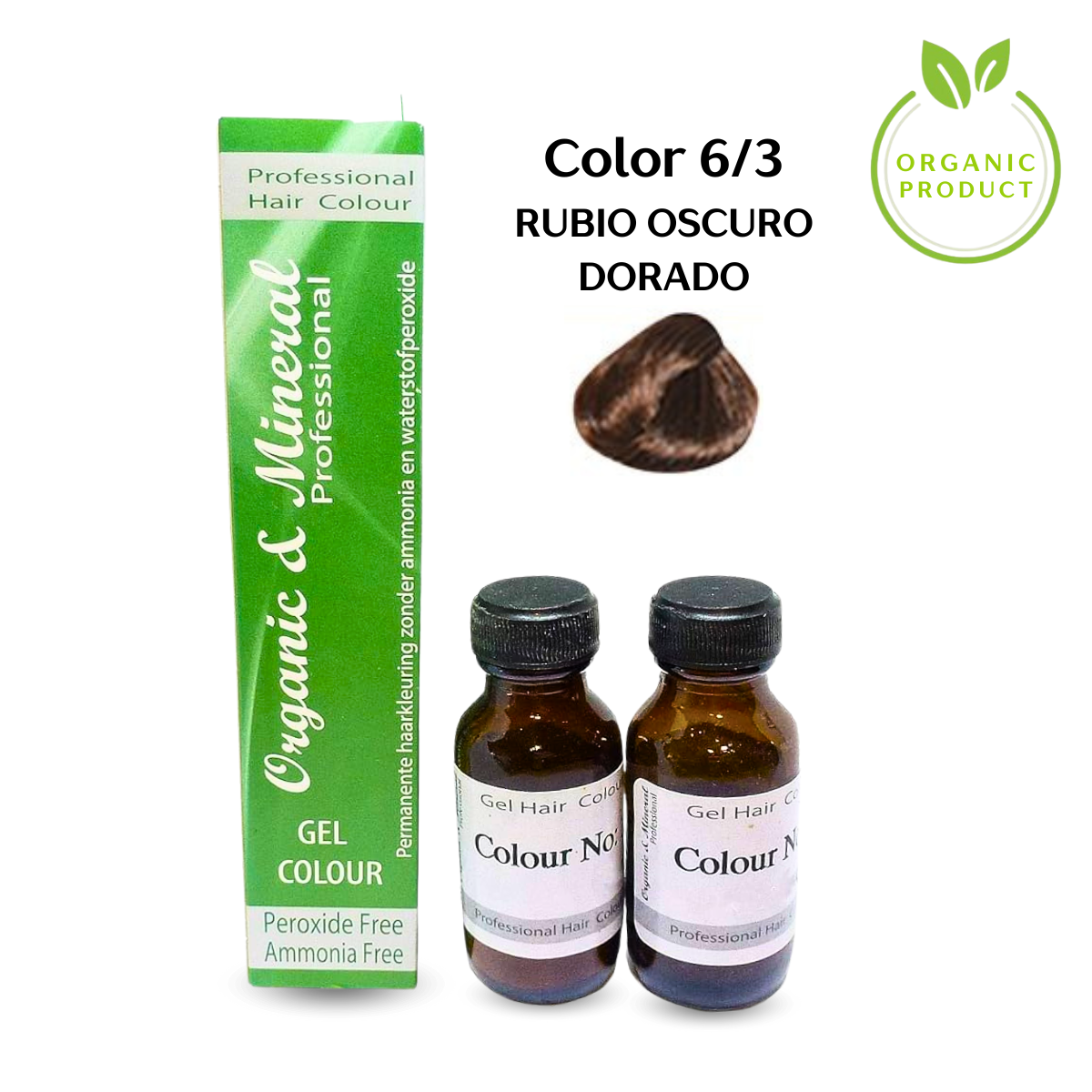 Tintura Orgánica Color 6/3