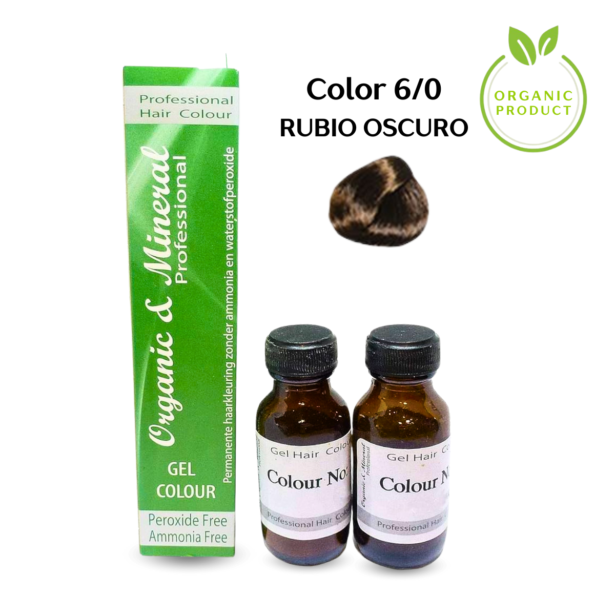 Tintura Orgánica Color 6/0
