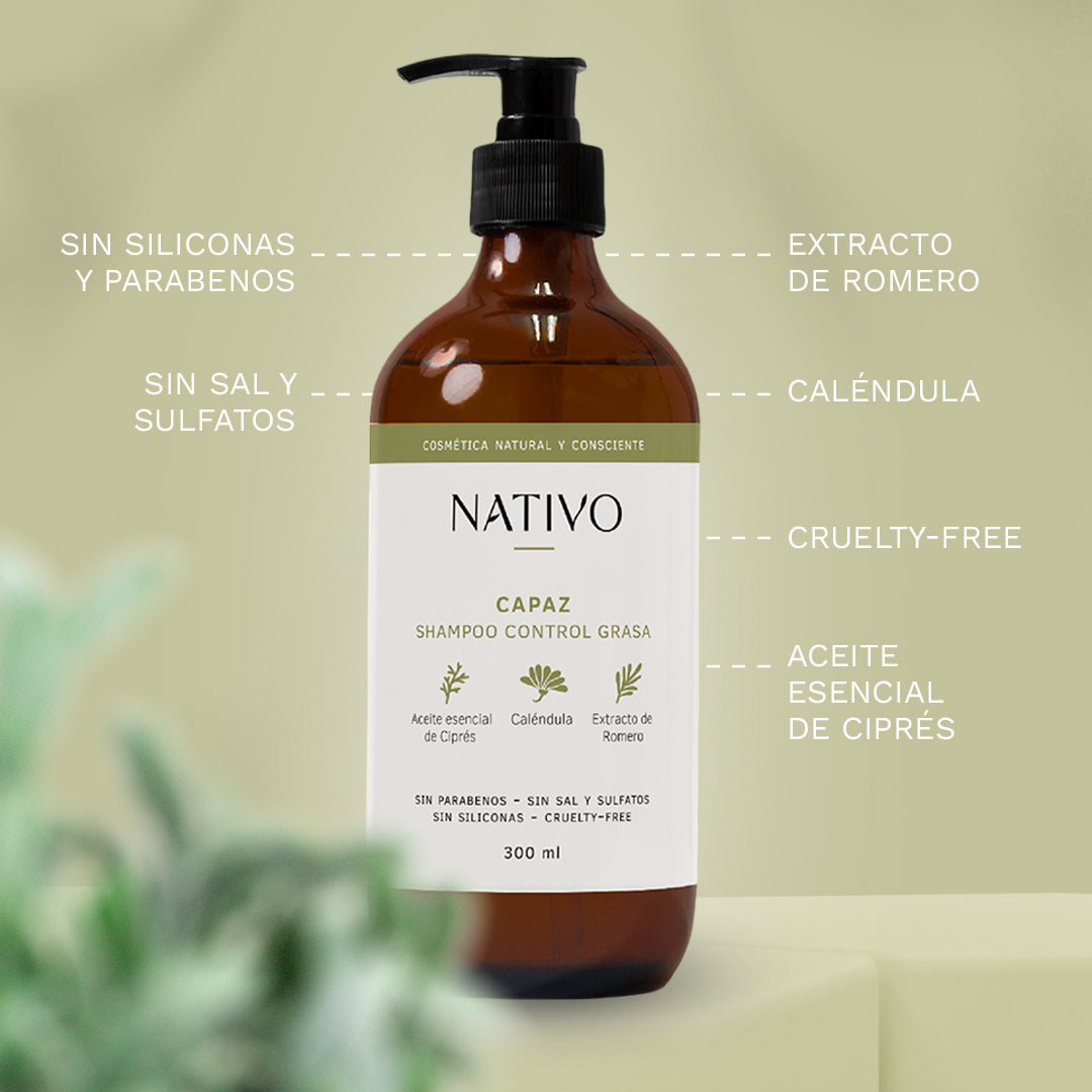 Capaz - Shampoo Control Grasa