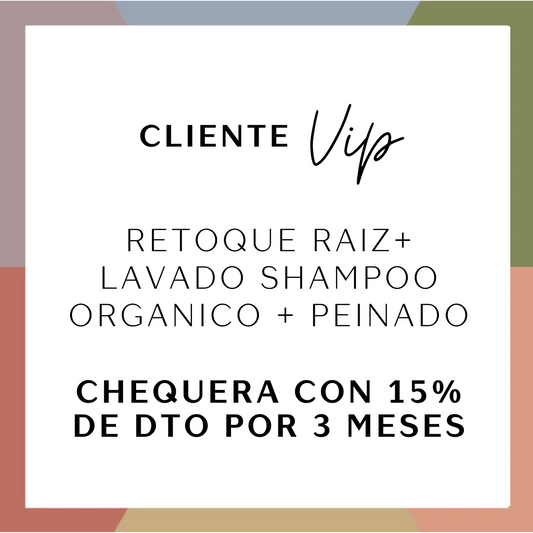 Chequera por 3 meses 15% OFF