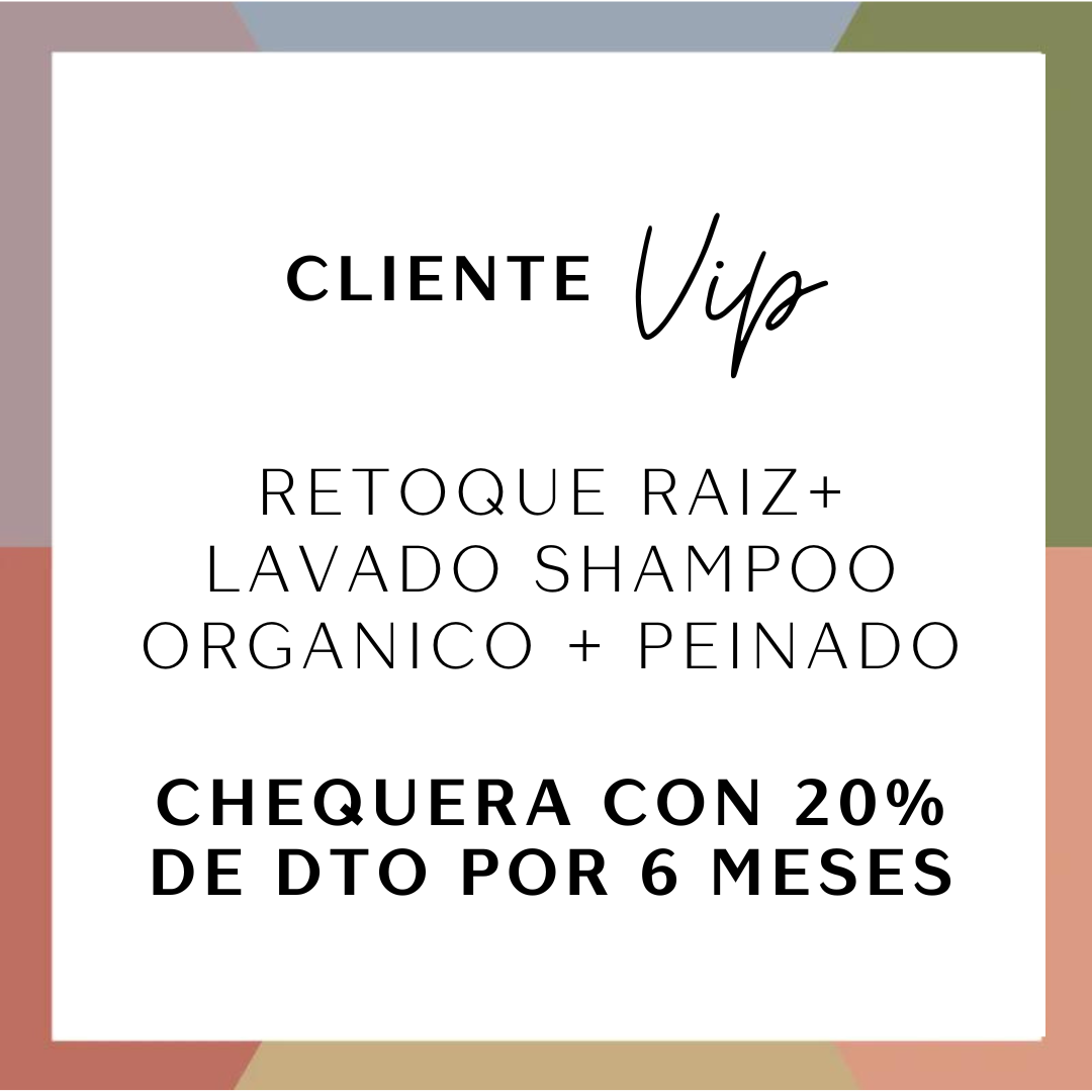 Chequera por 6 meses 20% OFF