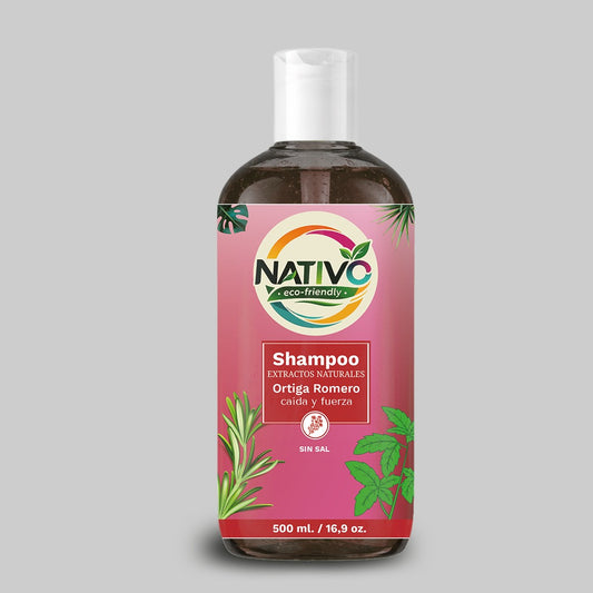 Shampoo Ortiga Romero - Caída y fuerza