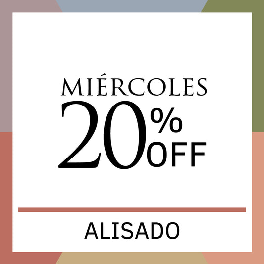 Miércoles 20% Desc. Alisado